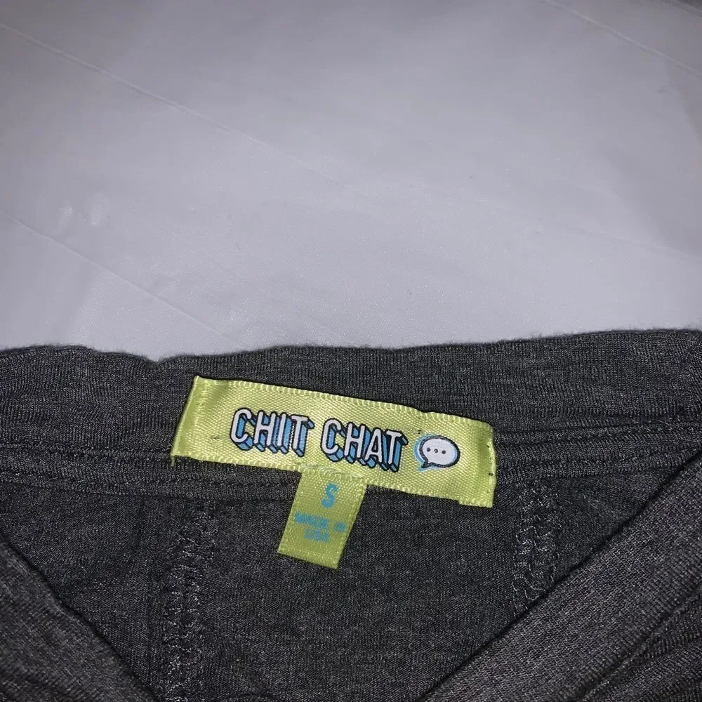 Chit Chat Graphic Tee - Size Small - Picture 2 of 4